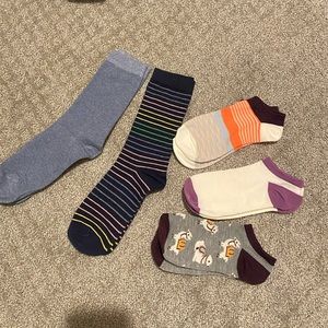 NWOT Women’s Socks Lot (5 pairs)